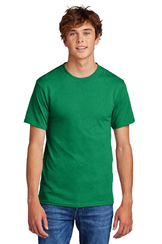 lightweight short sleeve t-shirt -Port & Company Mens Core Short Sleeve Crewneck T-Shirt - Kelly Green