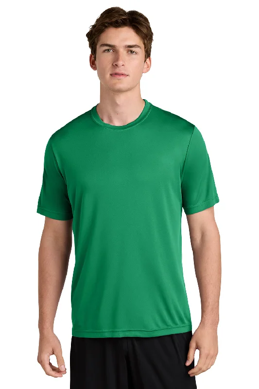 comfortable fit short sleeve t-shirt -Sport-Tek Mens Competitor Moisture Wicking Short Sleeve Crewneck T-Shirt - Kelly Green