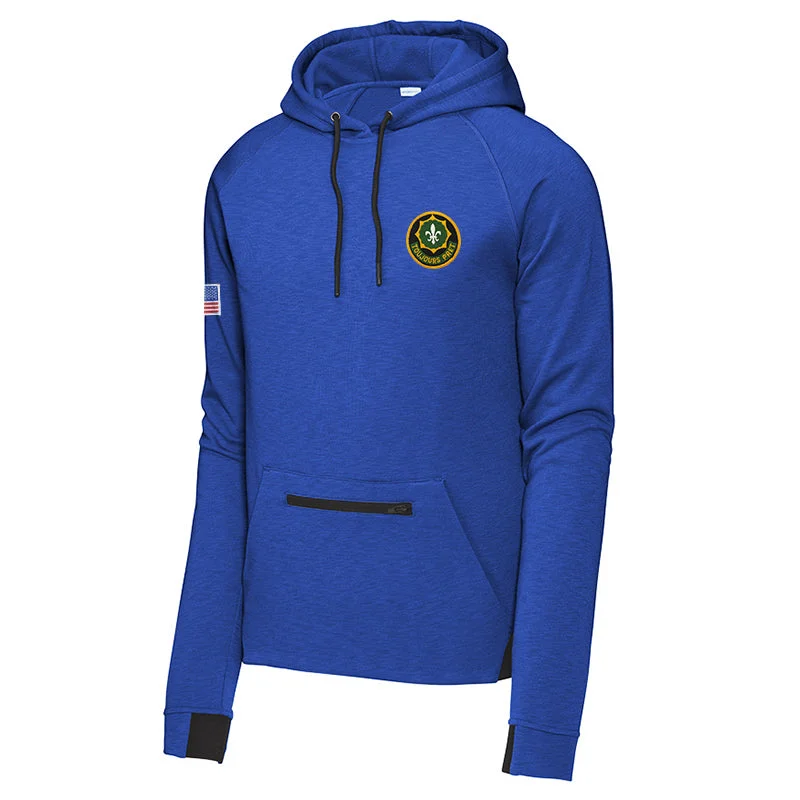 hoodie for brisk morning runs -2nd Cavalry Regiment Strive Pullover