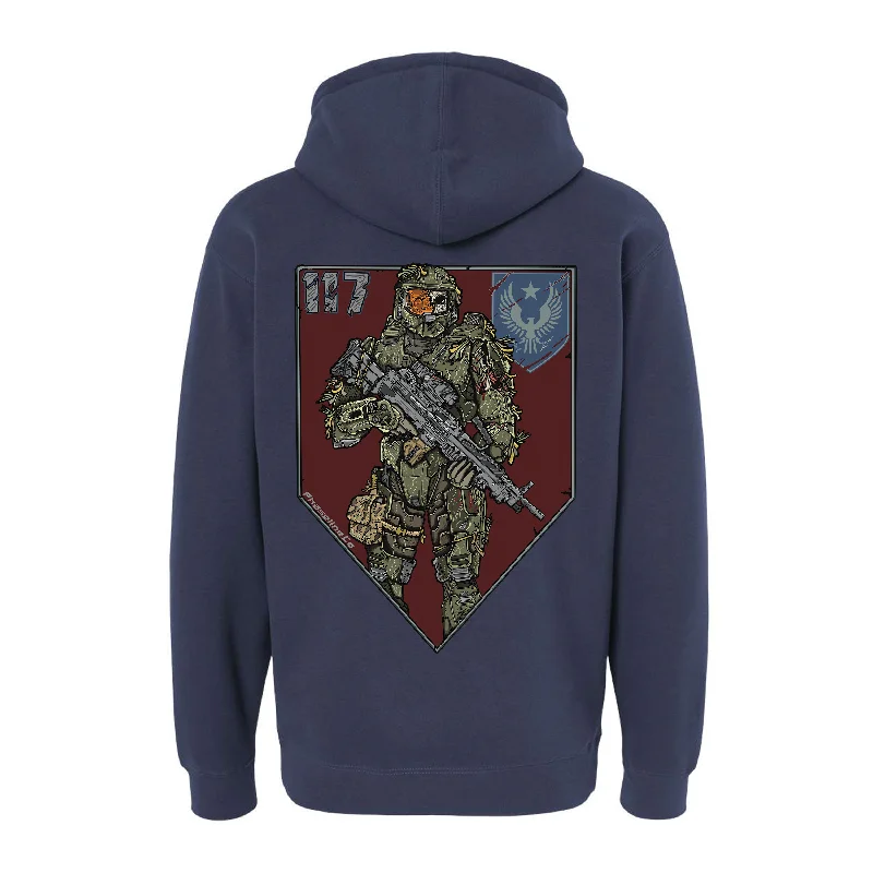 hoodie with contemporary feel -Chief Hoodie