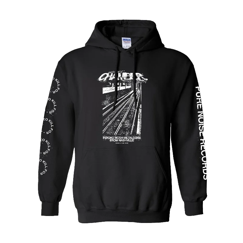 hoodie for trendy lifestyle -A Love To Kill For Black - Pullover