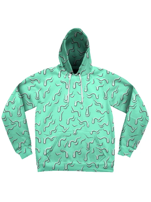 hoodie for easy casual style -Drippy (Teal) Unisex Hoodie