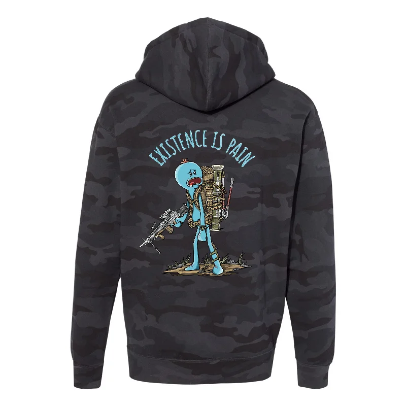 hoodie for casual sophistication -Existence is Pain Hoodie