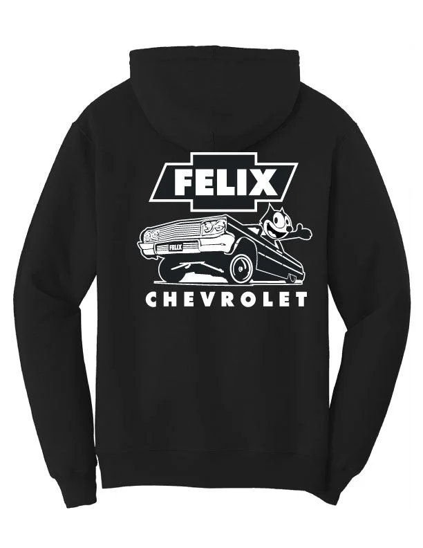 hoodie for daily wear -Felix Chevrolet 1964 LowRider Hoodie