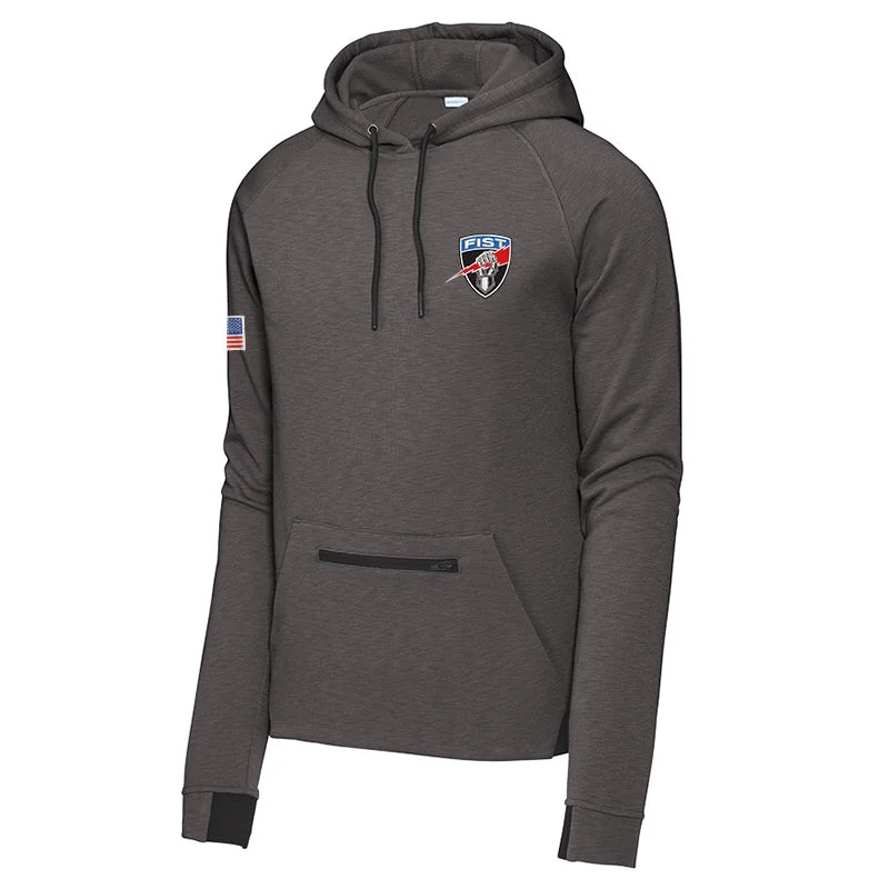 hoodie with athletic design elements -FiST - Forward Observer Strive Pullover