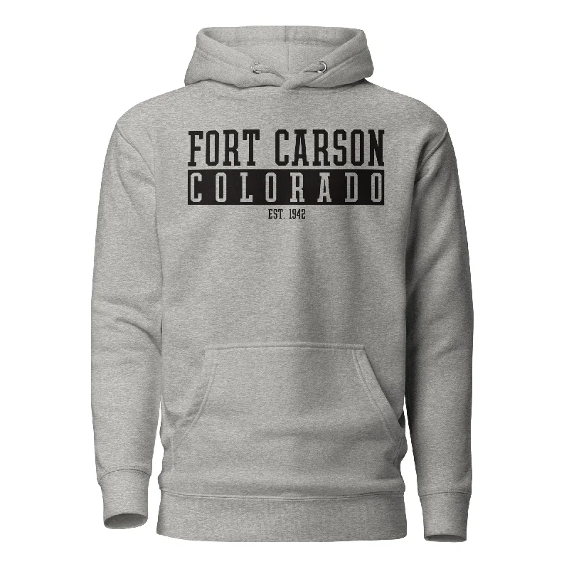 hoodie for a casual-chic look -Fort Carson Hoodie