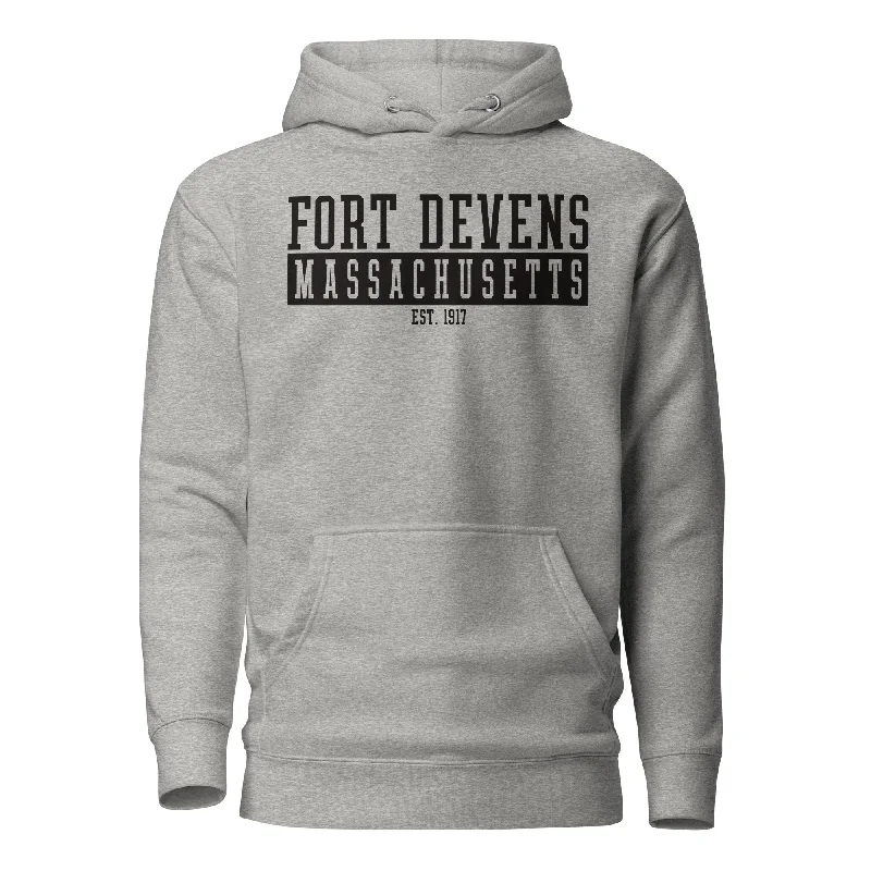 hoodie for premium comfort -Fort Devens Hoodie