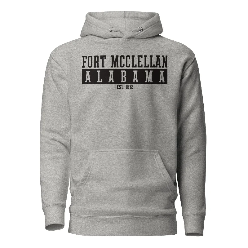 hoodie for street-inspired looks -Fort McClellan Hoodie