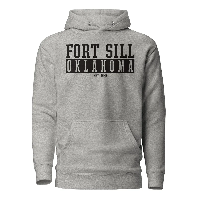 hoodie with a bold statement -Fort Sill Hoodie