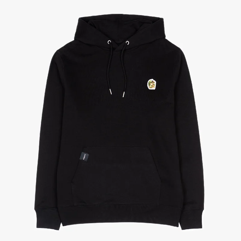 hoodie with vibrant prints -FORTY Tom Hoodie 2.0 (Black)