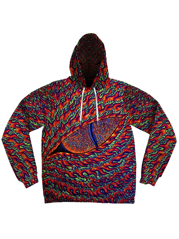 hoodie for afternoon walks -Neon Eye Of The Phoenix Unisex Hoodie