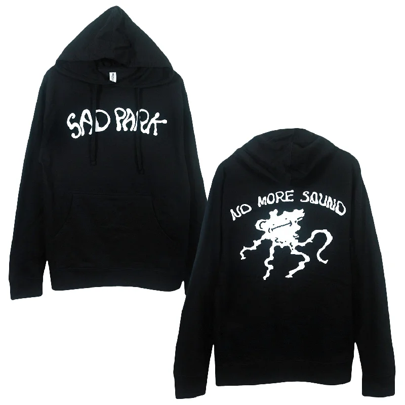 hoodie for a cool, relaxed look -No More Sound Black - Hoodie