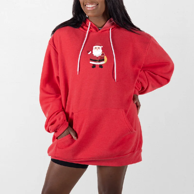 hoodie for trendy lifestyle -Santa Giant Hoodie