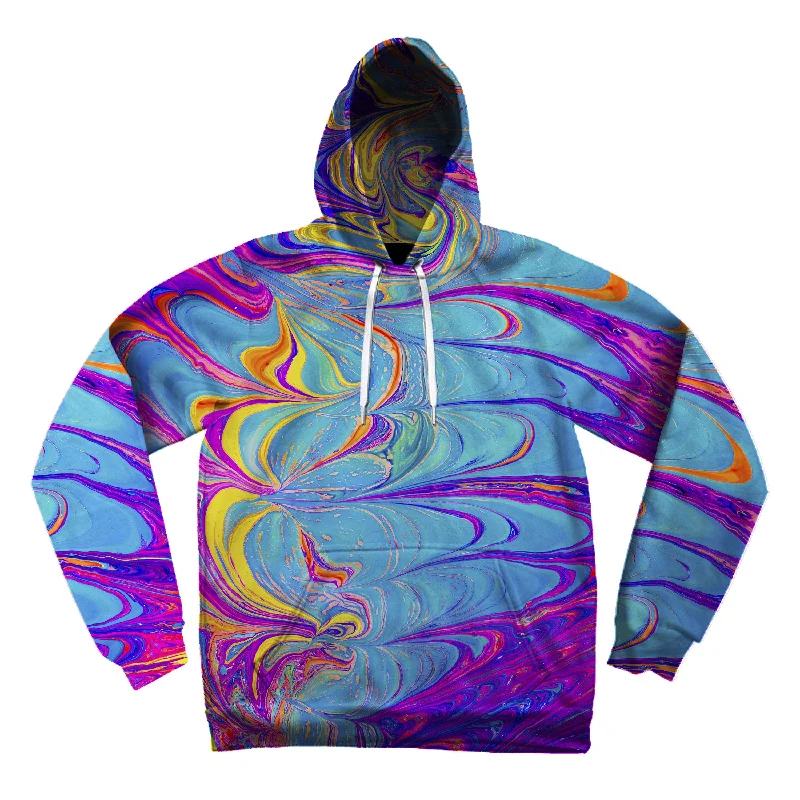 hoodie for indoor relaxation -Sapphire Sea Unisex Hoodie