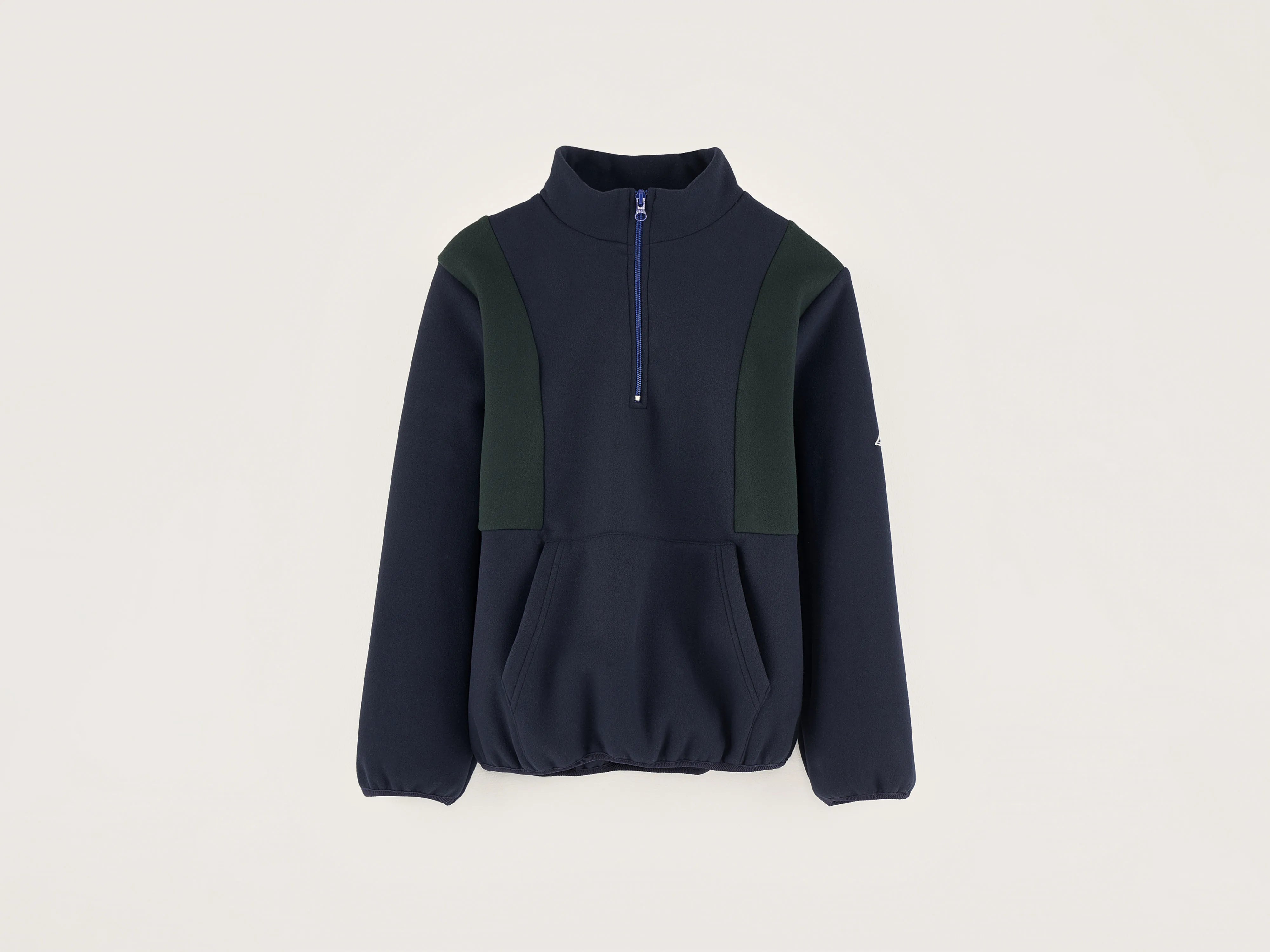 hoodie for fashion-conscious individuals -Faris zipped-collar sweatshirt   (242 / B / PARKER)