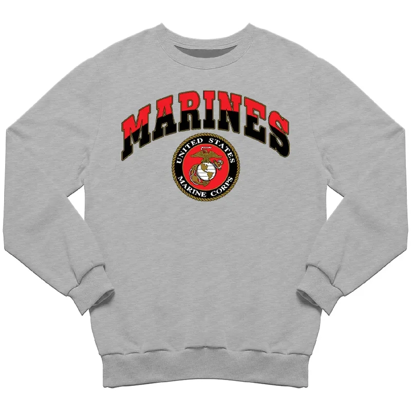 hoodie with warm tones -Classic Marine Corps Sweatshirt (Captain's Special)