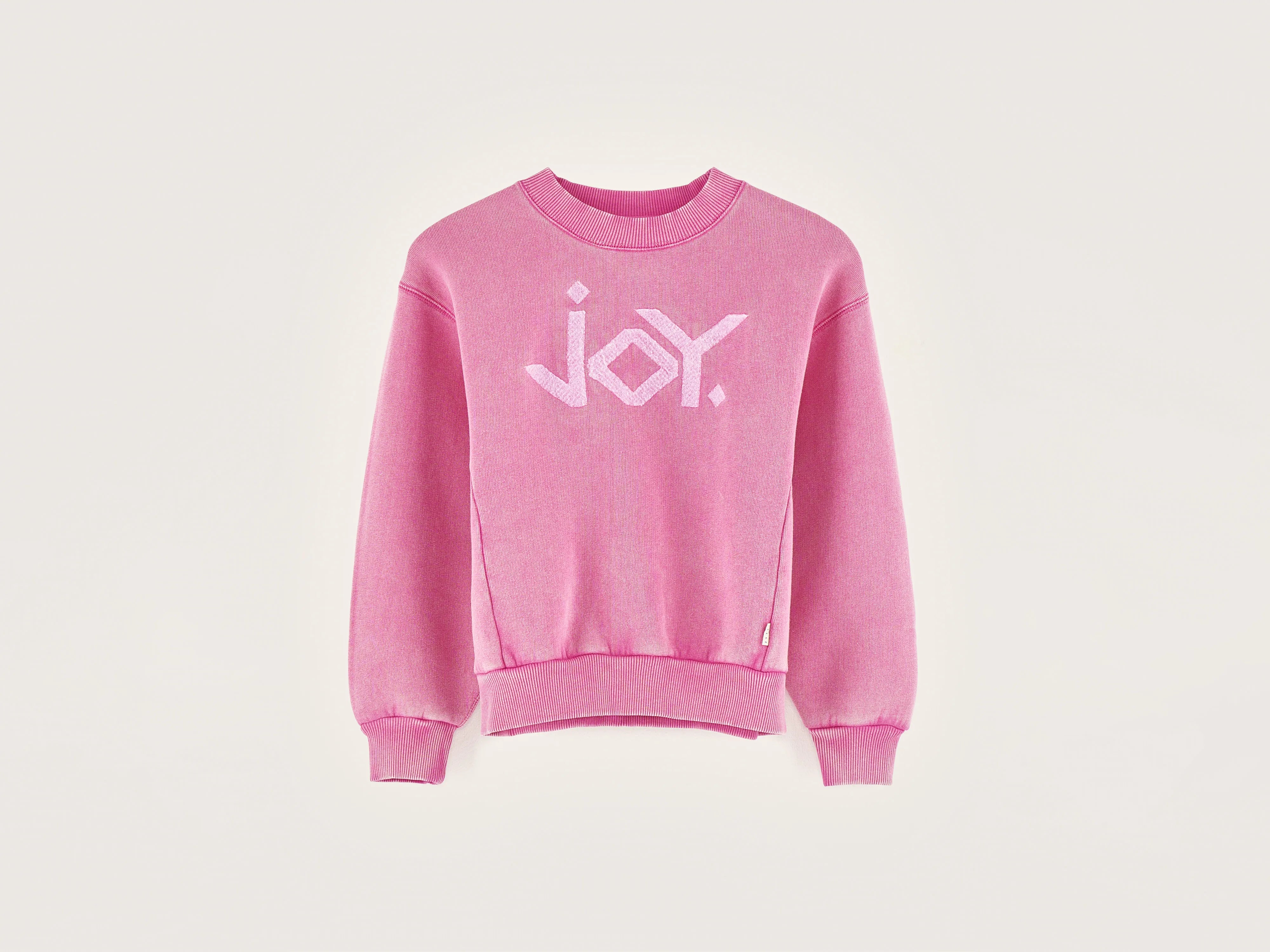 hoodie for trendy lifestyle -Fadoly round-neck sweatshirt (242 / G / FUSHIA)