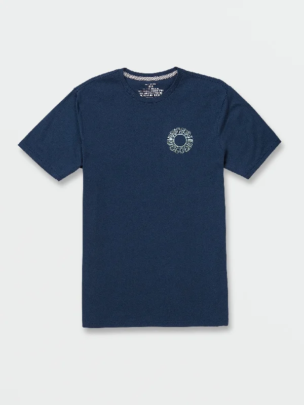 athletic short sleeve t-shirt for gym -Glassoff Short Sleeve Tee - Baja Indigo