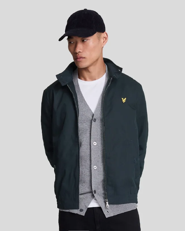 fleece jacket with hood-Harrington Jacket