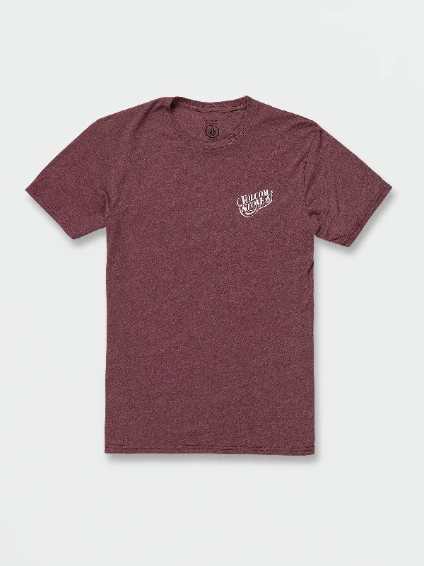 loose fit short sleeve shirt -Harvester Short Sleeve Tee - Port Heather