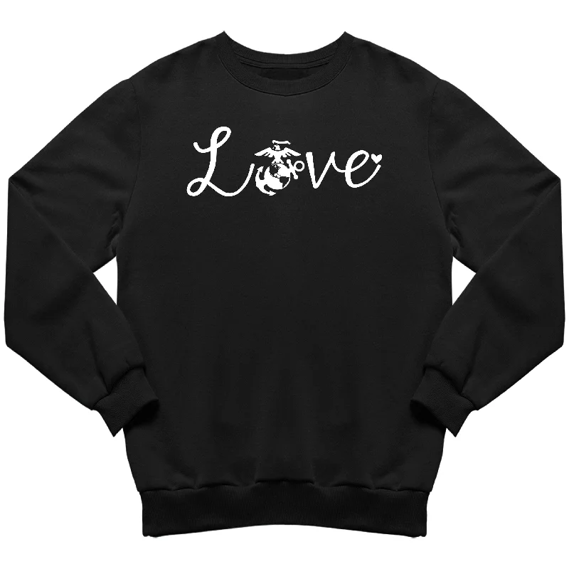 hoodie with a bold color choice -Love EGA Sweatshirt