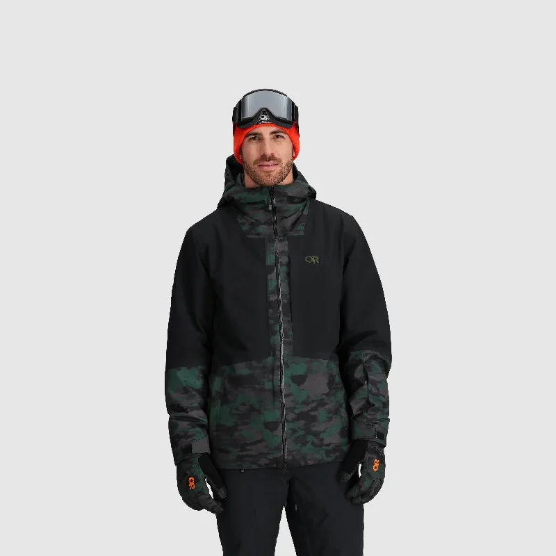 thermal winter jacket for men-Men's Snowcrew Jacket