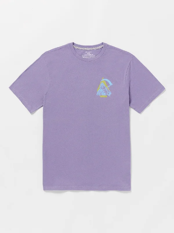 short sleeve t-shirt with fun prints -Reaps Short Sleeve Tee - Purple Haze