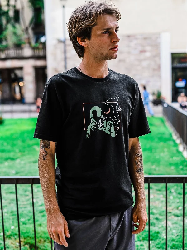 eco-friendly short sleeve t-shirt -Skate Vitals Axel Short Sleeve Tee - Black