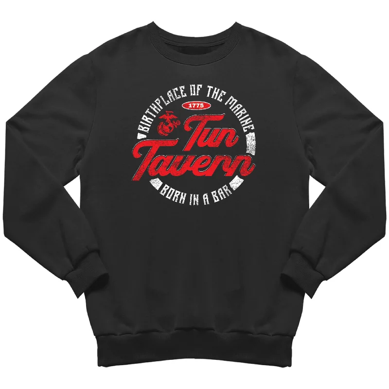 hoodie for a casual-chic look -Tun Tavern Marine Corps Sweatshirt