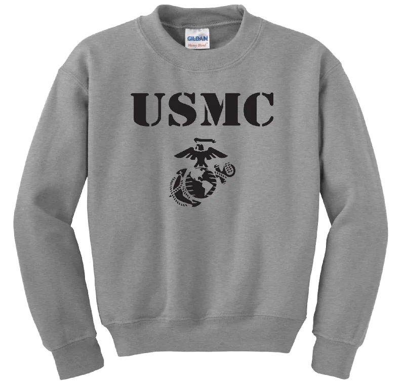 hoodie for the perfect fit -USMC Vintage EGA Sweatshirt (Captain's Special)