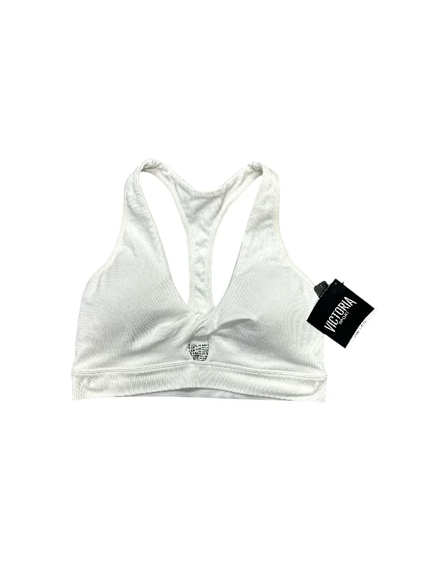 high-quality short sleeve shirt -Athletic Bra By Victorias Secret In White, Size: S