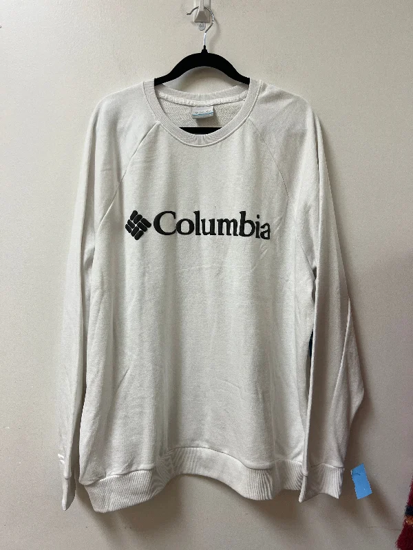 best short sleeve t-shirt for hot weather -Athletic Sweatshirt Crewneck By Columbia In White, Size: Xl