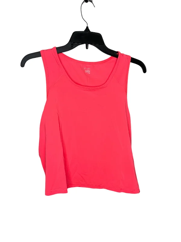 short sleeve t-shirt for running activities -Athletic Tank Top By Aerie In Pink, Size: M