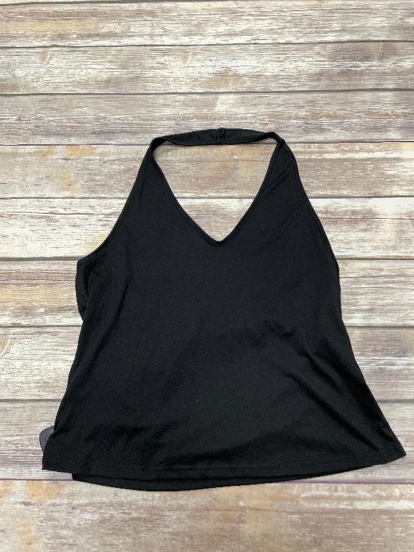 loose fit short sleeve t-shirt for women -Black Top Sleeveless Shein, Size 3x