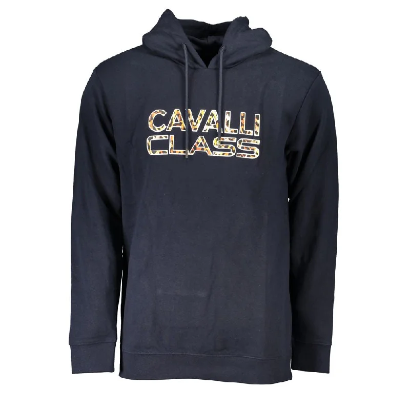 thick wool sweater for extreme cold-Cavalli Class  Cotton Men's Sweater