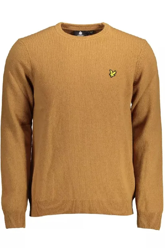 ribbed wool sweater for cozy warmth-Lyle & Scott Classic Wool Blend  Men's Sweater