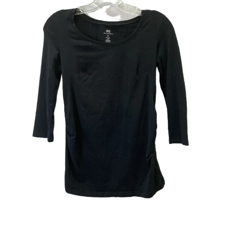 short sleeve performance t-shirt for sports -Maternity Top Long Sleeve By H&m Mama  Size: S