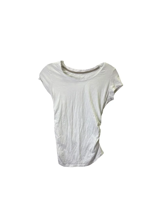 casual stylish short sleeve tee -Maternity Top Short Sleeve By Liz Lange  Size: Xs