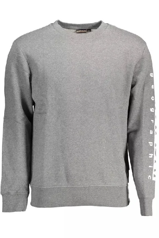 comfy sweater for outdoor adventures-Napapijri Chic  Cotton Blend Men's Sweater