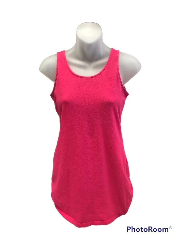 trendy loose fit short sleeve shirt -Tank Basic Cami By Soma  Size: XS