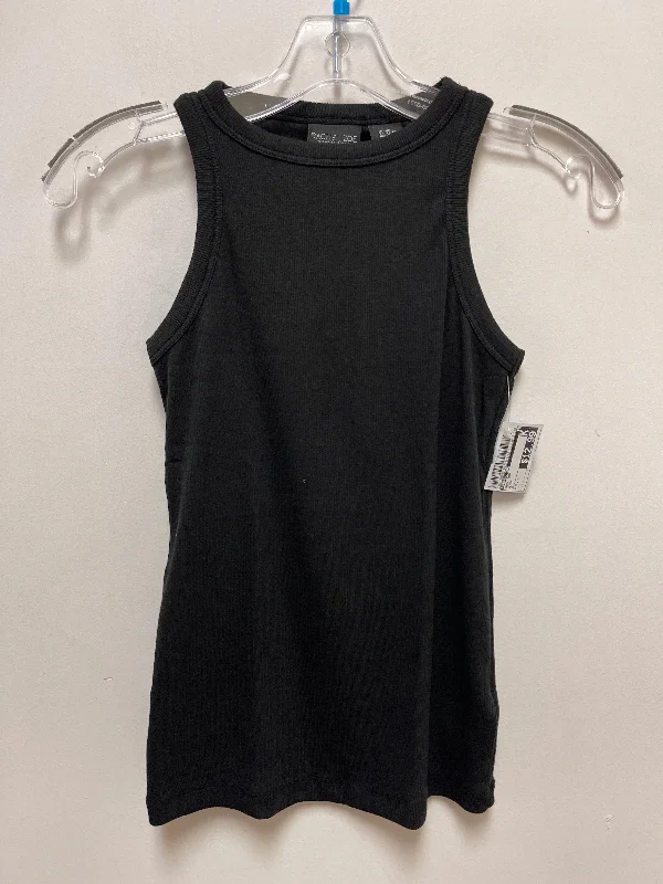 men’s short sleeve casual button-up -Tank Top By Rachel Zoe In Black, Size: Xs