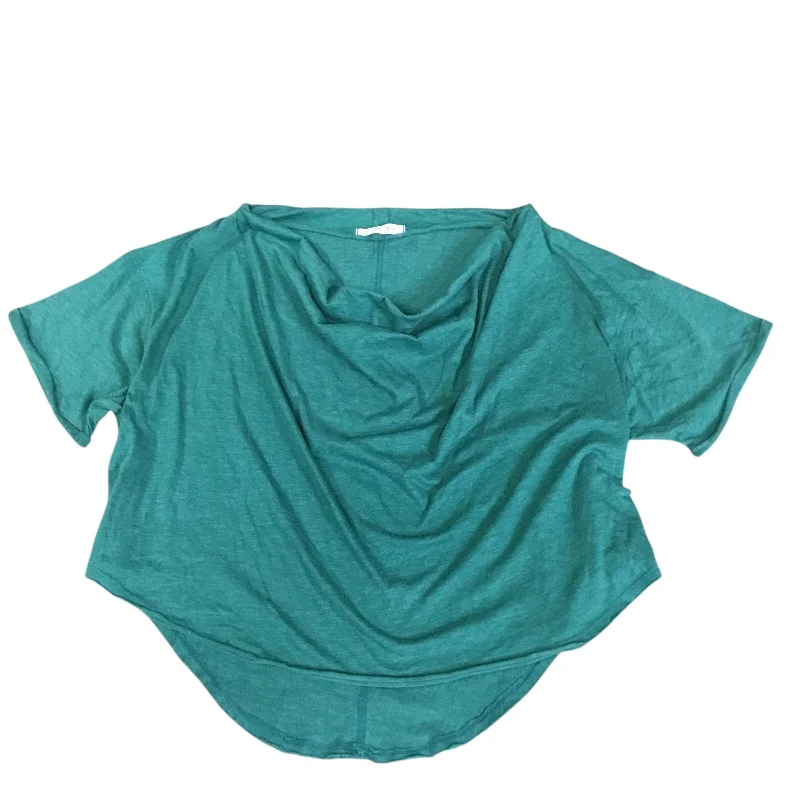 comfortable short sleeve workout shirt -Top Short Sleeve By We The Free In Green, Size: S