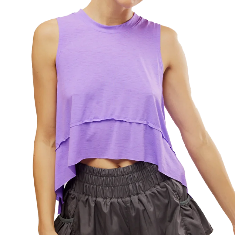 simple and elegant short sleeve t-shirt -Women's Tempo Tank