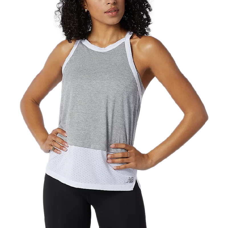 summer short sleeve t-shirt -Women's Impact Run Hybrid Tank