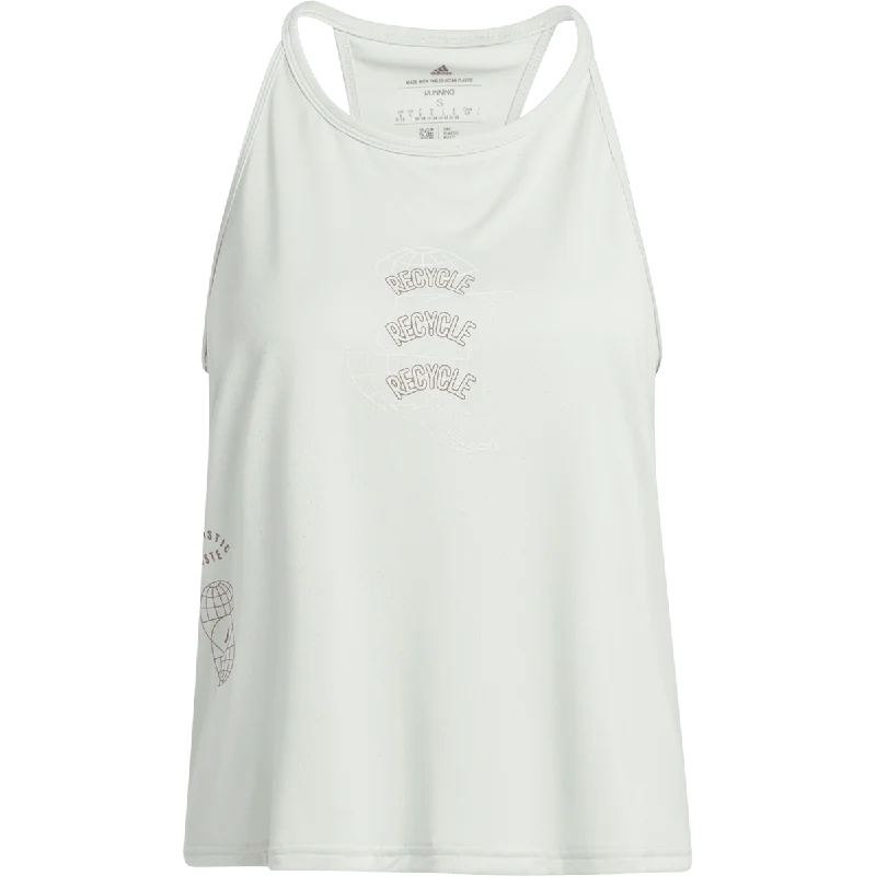 plain white short sleeve t-shirt -Women's Run For The Oceans Tank