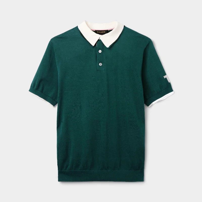 classic short sleeve t-shirt for men -Dry Cotton Polo Sweater