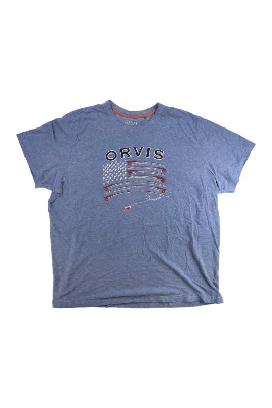 button up shirt for spring -Mens Orvis Short Sleeve T Shirt