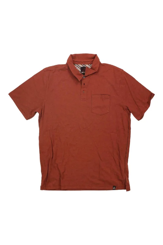 breathable office shirt for men -Mens Prana Marco Polo