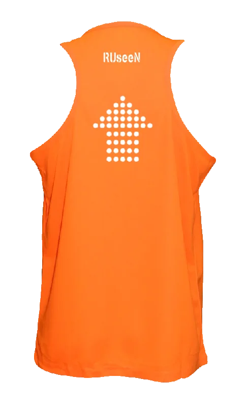 graphic short sleeve t-shirt -Men's Reflective Tank - Dotted Arrows