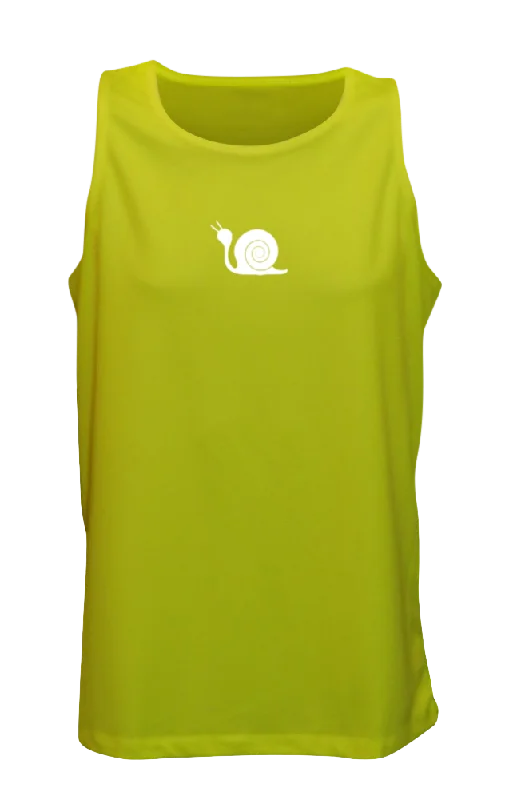 short sleeve v-neck shirt -Men's Reflective Tank Top - Didn't Train